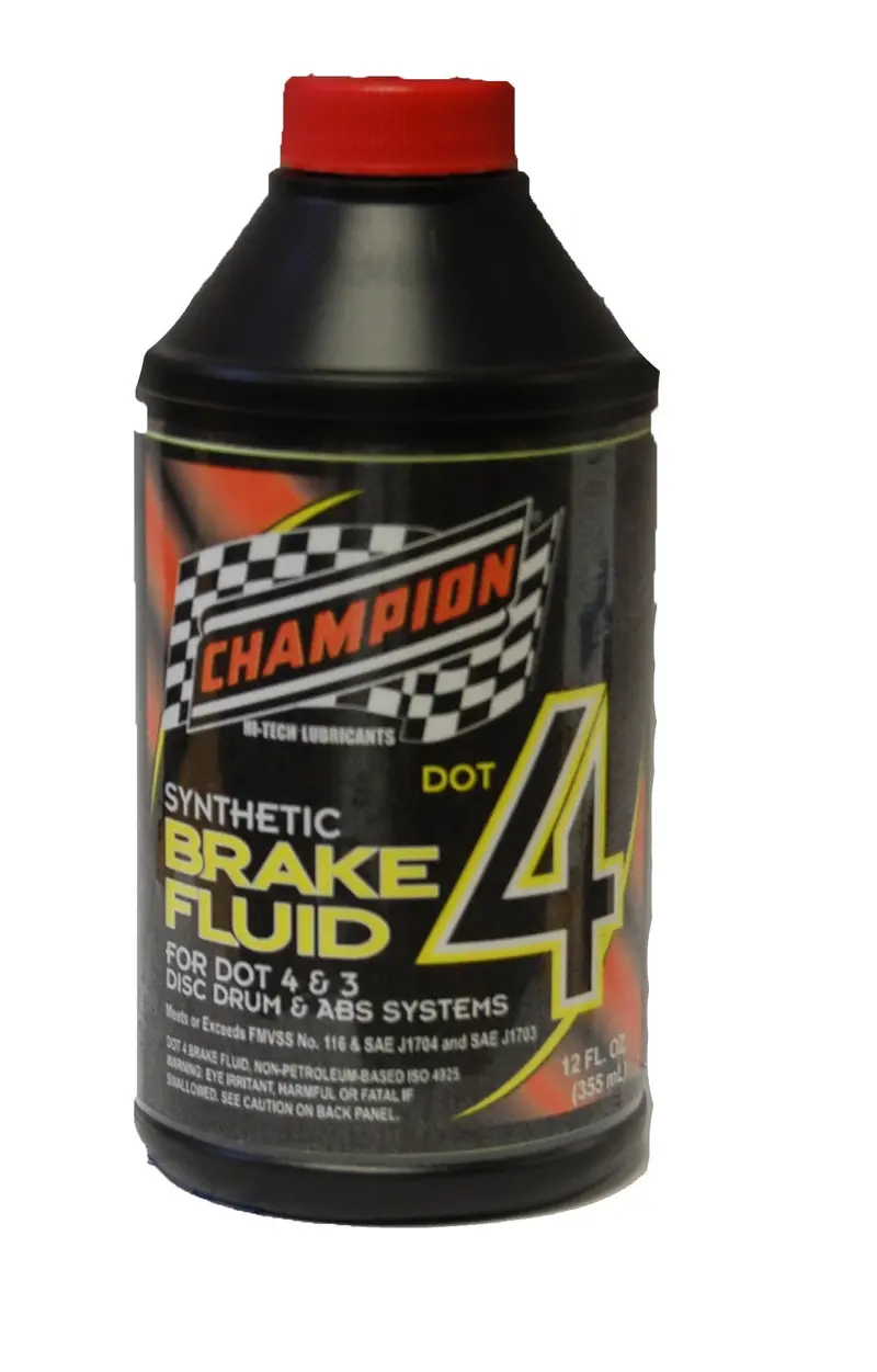 Champion Brands 4054K Brake Fluid Dot 4 12 Oz. Each 1