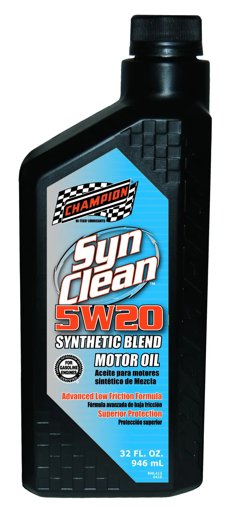 Champion Brands 4230H-Each 'Synclean' 5W-20 Sn/Gf-5 Synthetic Blend Motor Oil 1