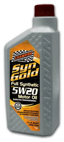 Champion Brands 4430H-1 5W-20 Synthetic Oil 1Qt 1