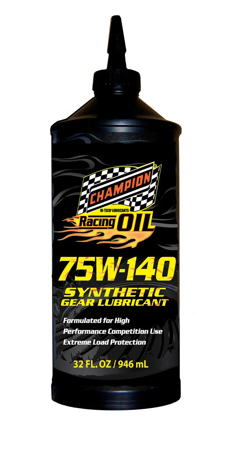 Champion Brands - Racing Full Synthetic 75W-140 Gear Lubricant, 1X1 Qt. 1