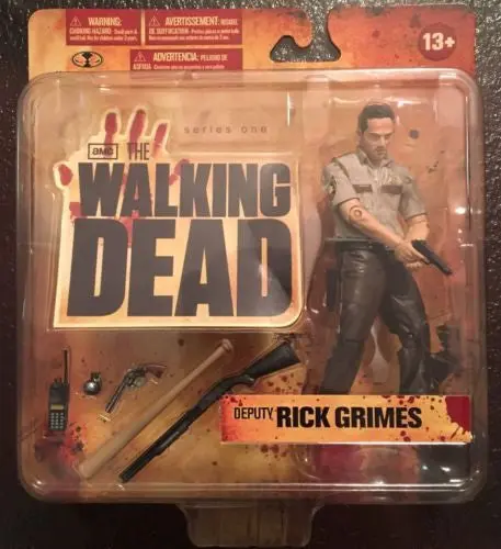 Deputy Rick Grimes Mcfarlane Toys Walking Dead Tv Figure Series One 1 1