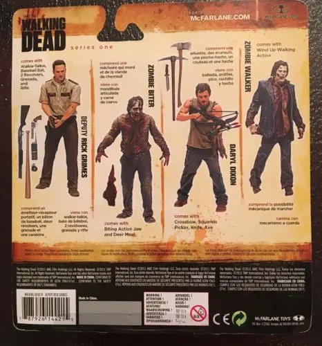 Deputy Rick Grimes Mcfarlane Toys Walking Dead Tv Figure Series One 1 2