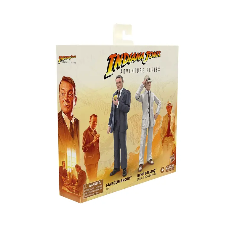 Hasbro Indiana Jones Adv/Series - Marcus Brody & René Belloq (Ark Showdown) 2