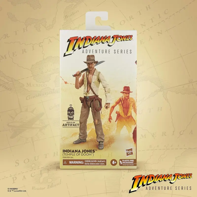 Indiana Jones Adventure Series Indiana Jones (Temple Of Doom) Action Figure (6”) 1
