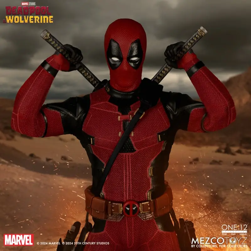 Mezco One 12 Deadpool & Wolverine: Deadpool Action Figure (Authorized Dealer) 1