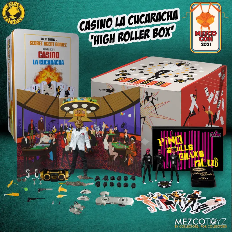 Mezco One:12 Collective Mezco Con 2021: Summer Edition - High Roller Box 1