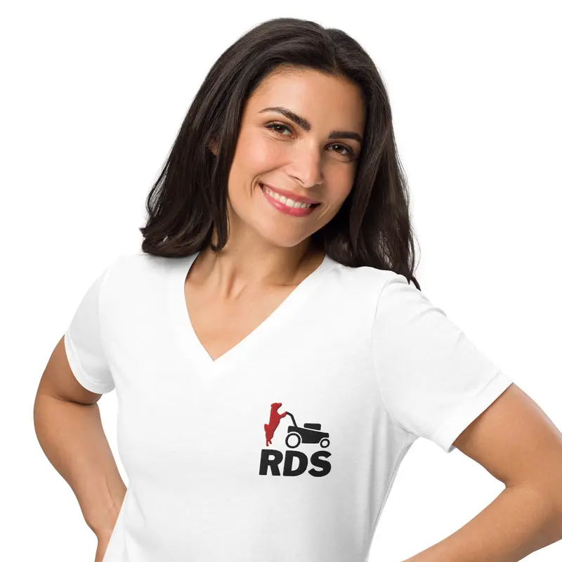 Red Dog Supplies V-Neck T Shirt 1