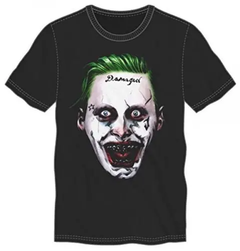Suicide Squad Creepy Joker T Shirt (Medium) 1