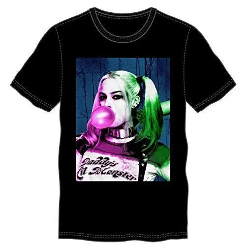 Suicide Squad Harley Quinn Bubble Gum T-Shirt (Medium) 1