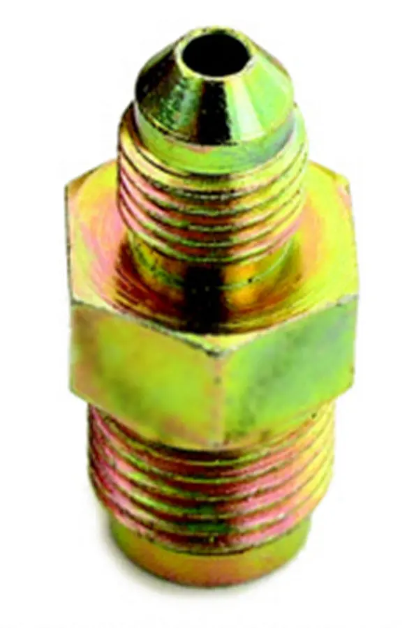A-1 Products 1032403 3/8-24 To #3 Inverted Male Flare Adapter – Stainless Steel Fitting 1