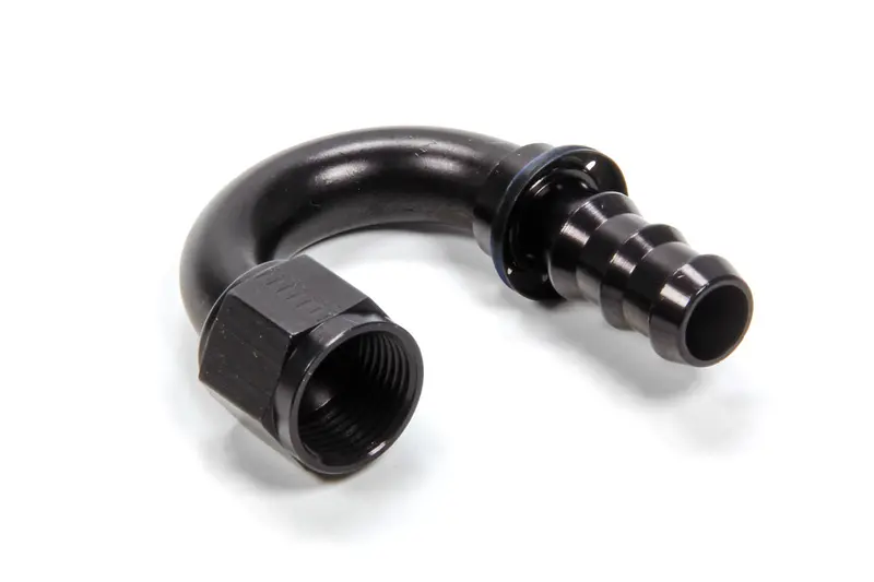 Aeroquip Fcl1564 Socketless 180° Elbow Fitting, Size #10, Black Finish 1
