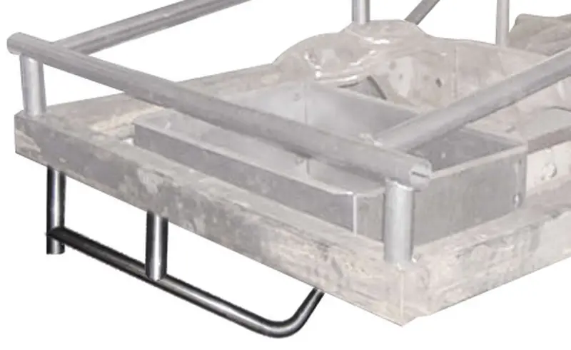 Allstar Performance 22374 Rear Fuel Tank Guard – Steel Protection Shield 1