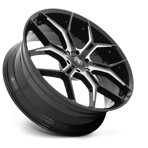 Asanti Abl38-24106820Bk 24X10 Inch Matte Black Alloy Wheel — 6X5.5 Bolt Pattern, +20Mm Offset 1