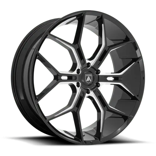 Asanti Abl38-24106820Bk 24X10 Inch Matte Black Alloy Wheel — 6X5.5 Bolt Pattern, +20Mm Offset 2