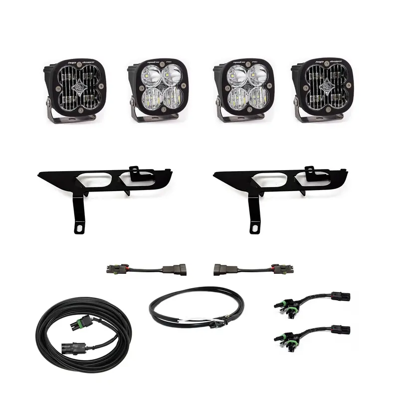 Baja Designs 447697Up Sae-Certified Led Fog Light Kit For Ford F-150 (2021+), Clear Lens 1