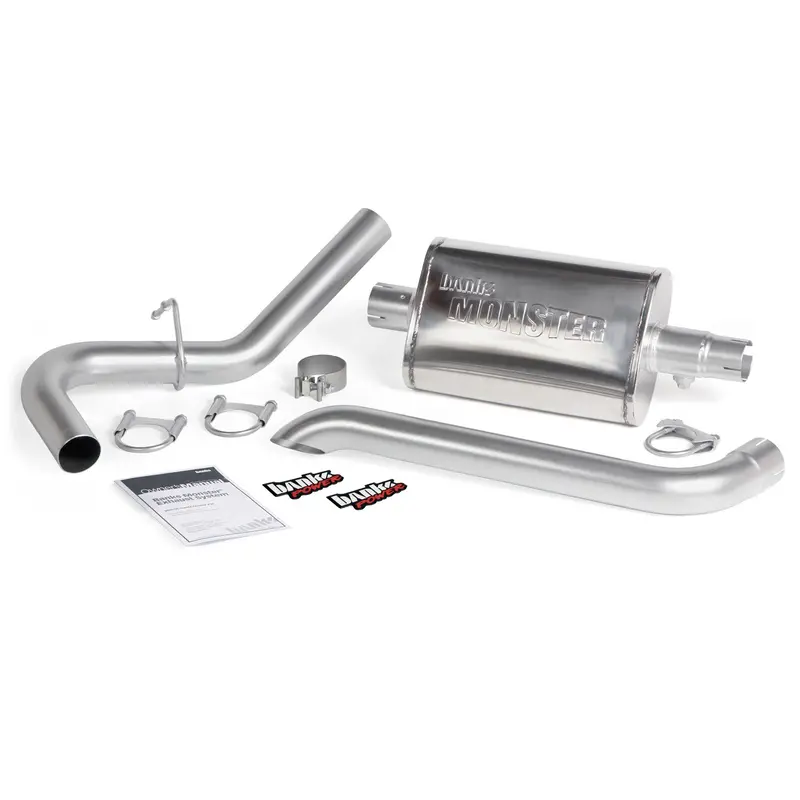 Banks Power 51360 Monster Exhaust System – 1987–2001 Jeep Cherokee 4.0L 1