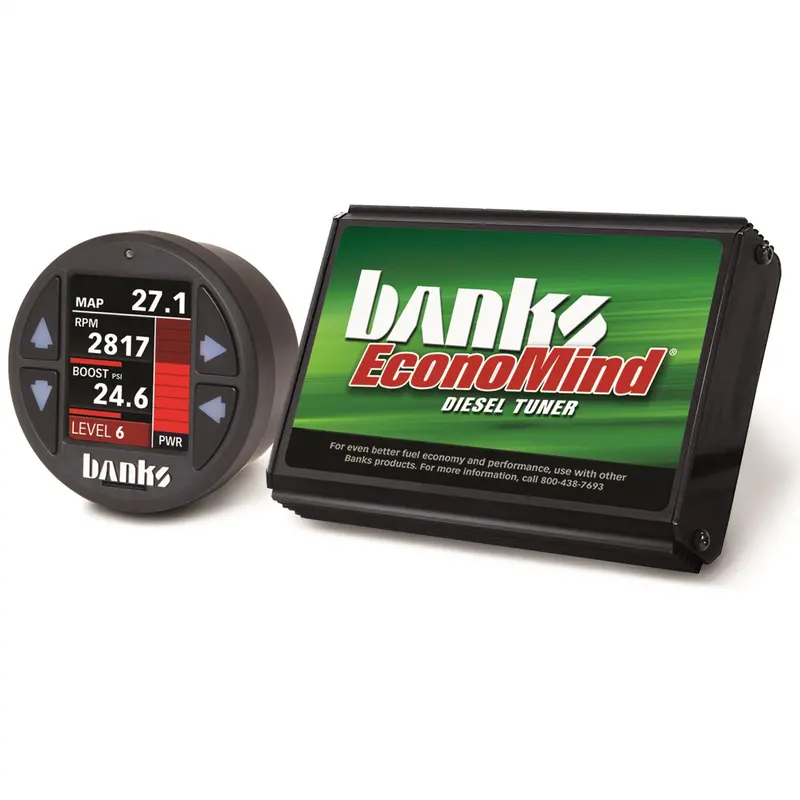 Banks Power 61411 Economind Diesel Tuner With Idash 1.8 — Compatible With 2004–2005 Chevy Lly 6.6L 1