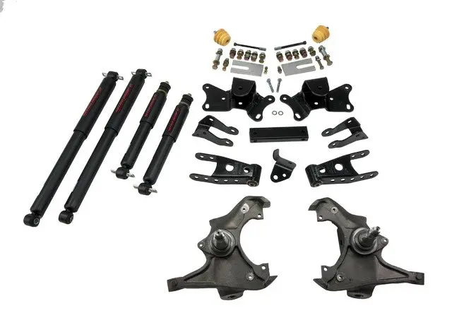 Belltech 721Nd Front And Rear Complete Kit W/ Nitro Drop 2 Shocks 1