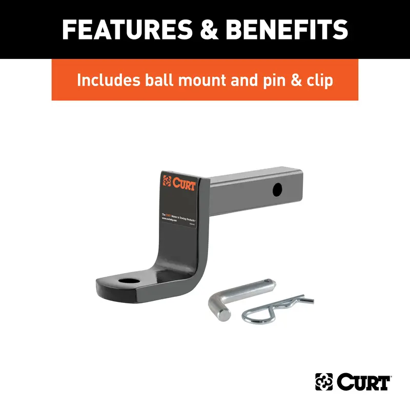 Curt 113063 Class 1 Trailer Hitch With 1-1/4" Ball Mount – Fits Chevrolet Aveo5 & Pontiac G3 2