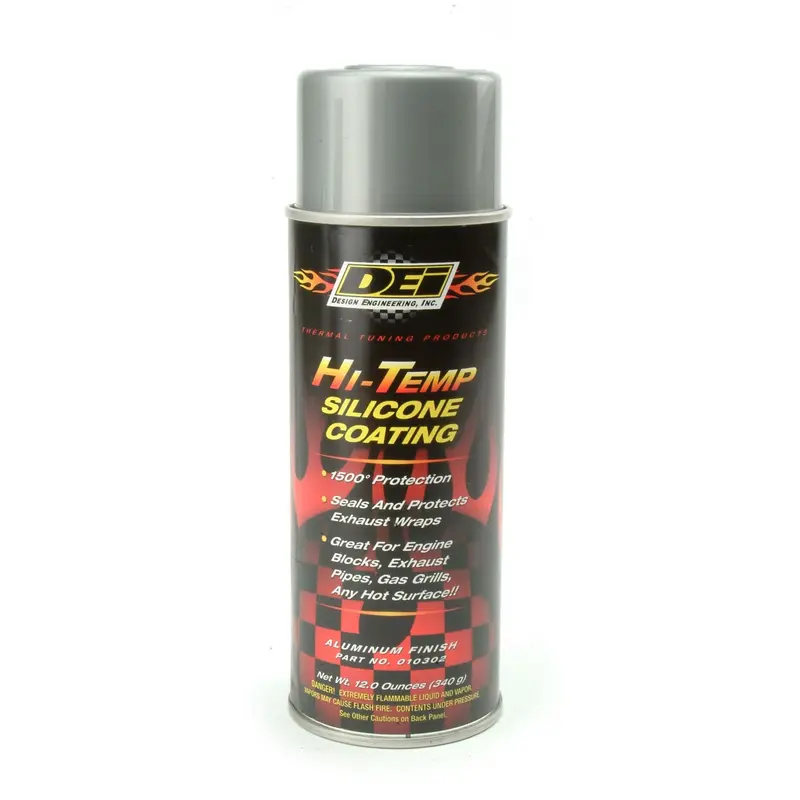 Design Engineering 010302 Hi-Temp Aluminum Silicone Coating Spray 1