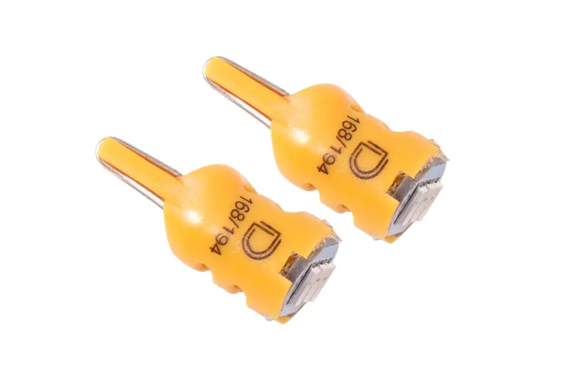 Diode Dynamics Dd0325P Hp3 Amber Led Bulbs – 194 Base, Short-Dual Pair 1