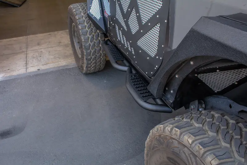 Dv8 Offroad Tubular Slider Steps For 2018+ Jeep Wrangler Jl (2-Door) 1