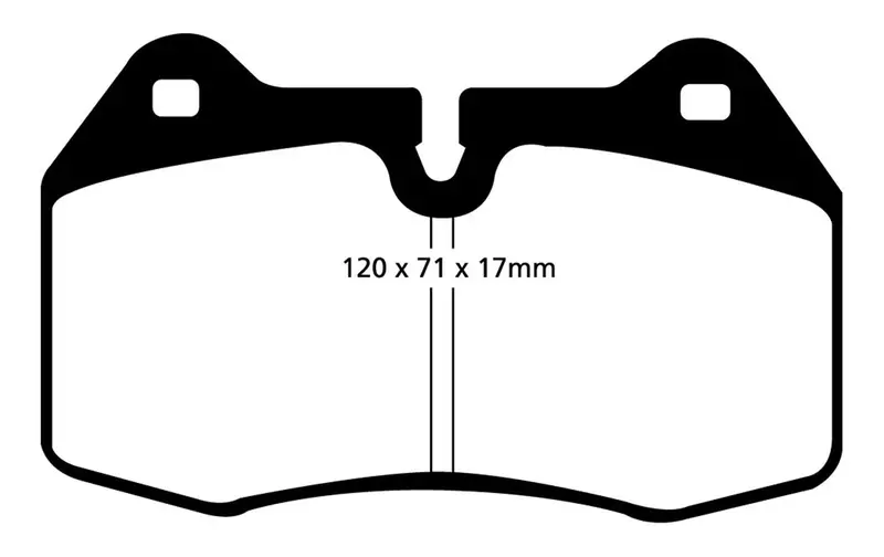 Ebc Bluestuff Ndx Dp51032Ndx – Full-Race Brake Pads (Fmsi D639) For Extreme Duty 1
