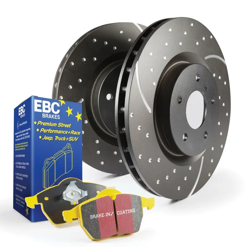 Ebc Brakes S5Kf1594 S5 Kits Yellowstuff And Gd Rotors 1