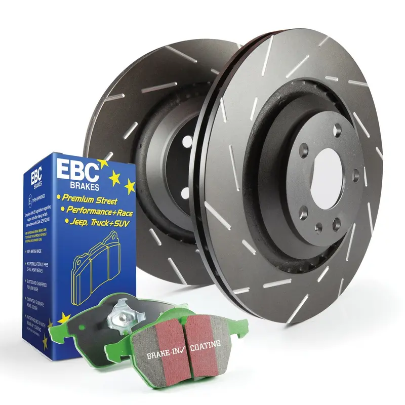 Ebc S2Kf1477 Greenstuff 2000 Brake Pad & Usr Rotor Combo Kit 1