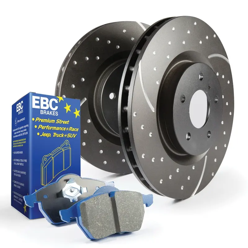 Ebc S6Kf1219 Bluestuff Performance Brake Kit With Gd Rotors 2