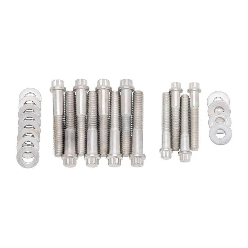 Edelbrock 8574 Intake Manifold Bolt Kit – Designed For Ford 351M/400 Applications 1