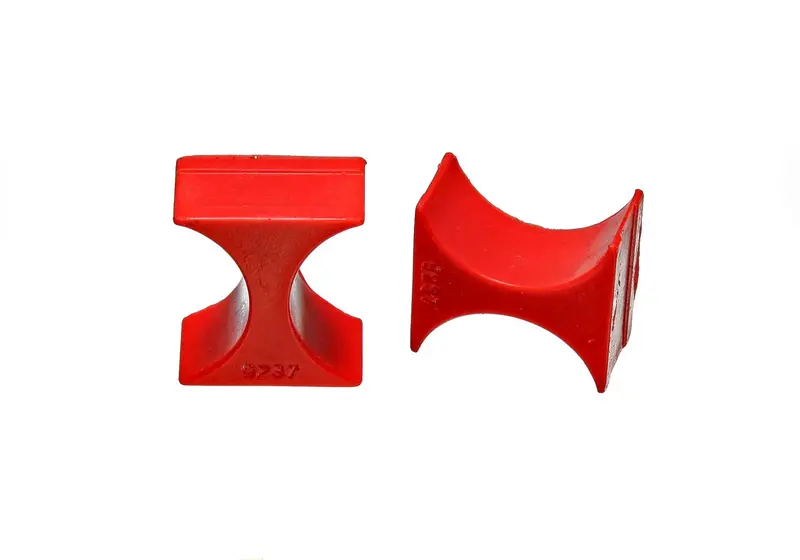 Energy Suspension 9.9161R Shock Reservoir Isolator; Red; Od 2 In.; Performance Polyurethane; 1