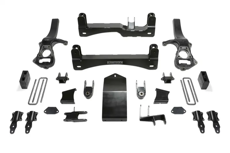 Fabtech K1137 6-Inch Basic Lift Kit – Includes Fts21250, Fts21251, Fts21265 Components 1