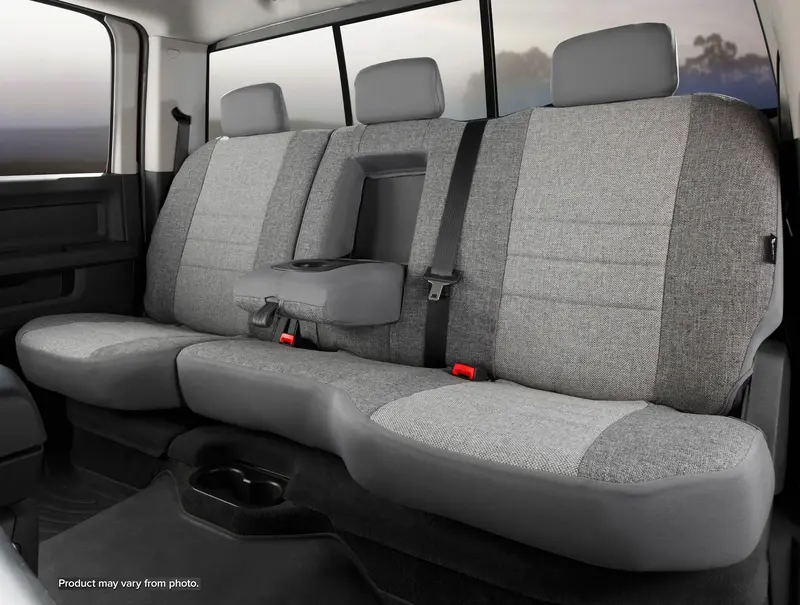 Fia Oe30 Series Gray Custom-Fit Rear Seat Cover – Oe32-90 Tweed Style 1