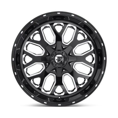 Fuel 1Pc D58818909452 D588 18X9 6X120 Gl-Blk-Mil 07Mm 1