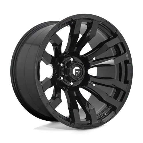 Fuel D67518901857 Forged Alloy Wheel – 18X9 Inch, 8X180 Bolt Pattern, Gloss Black Finish, 20Mm Offset 1