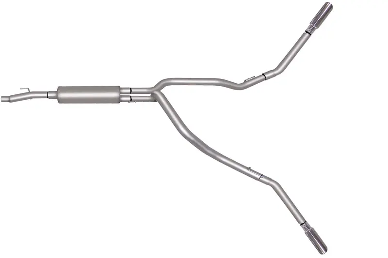 Gibson Performance 69008 Dual Exhaust System – Stainless Steel Cat-Back With Extreme Sound Profile 1