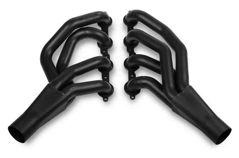 Hooker Blackheart Competition Mid-Length Header – Cast Iron, Black Coated (70201505Hkr) 1