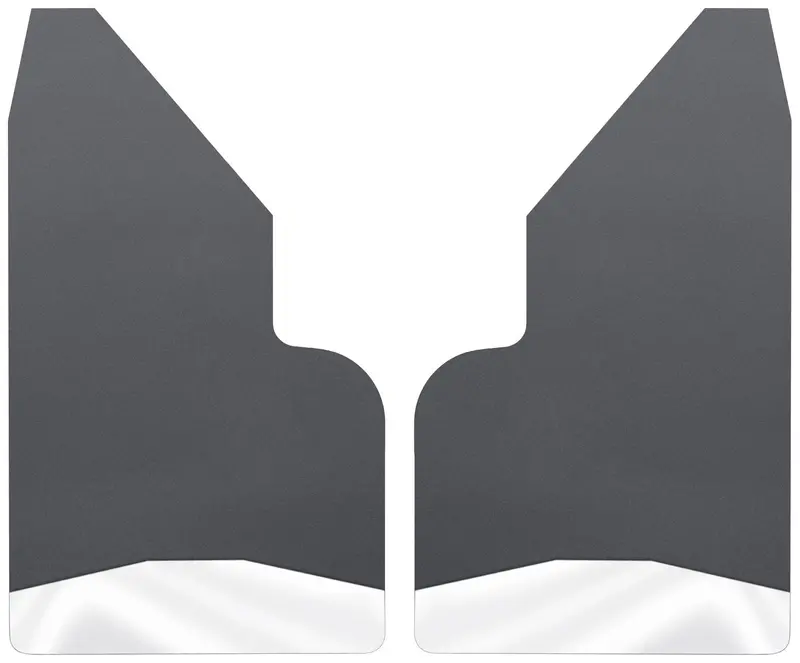 Husky Liners 17151 Universal Mud Flaps 14In. Wide-Stainless Steel Weight 1