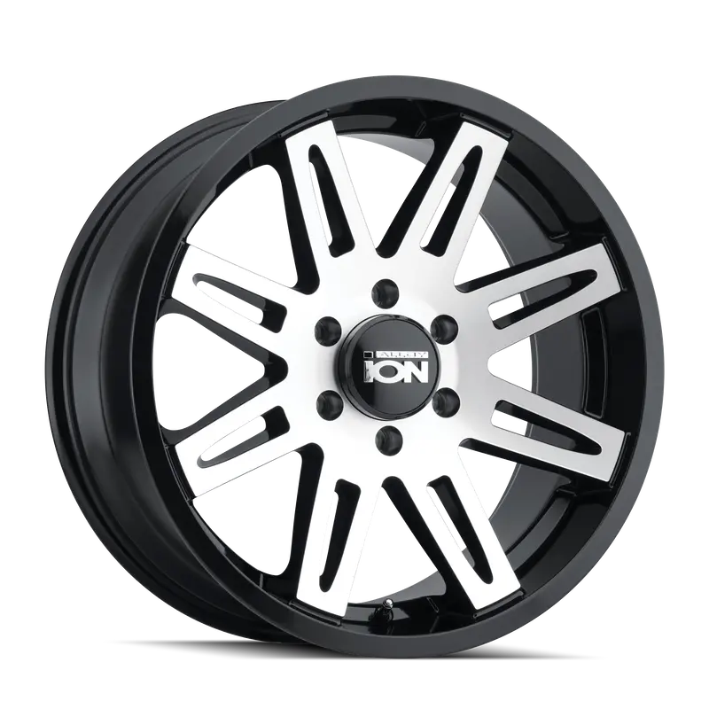 Ion 142-7983B 17×9 Inch Alloy Wheel – 6×139.7Mm, Black/Machined Face, -12Mm Offset, 106Mm Bore 1