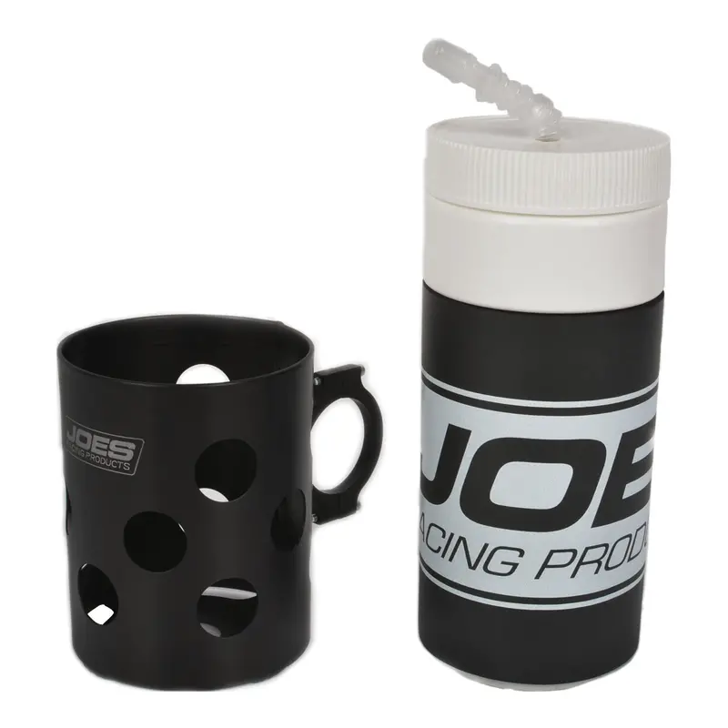 Joes Racing Products Compact Drink Holder – 1-3/4 In. Diameter, Black Finish (12604-B) 1