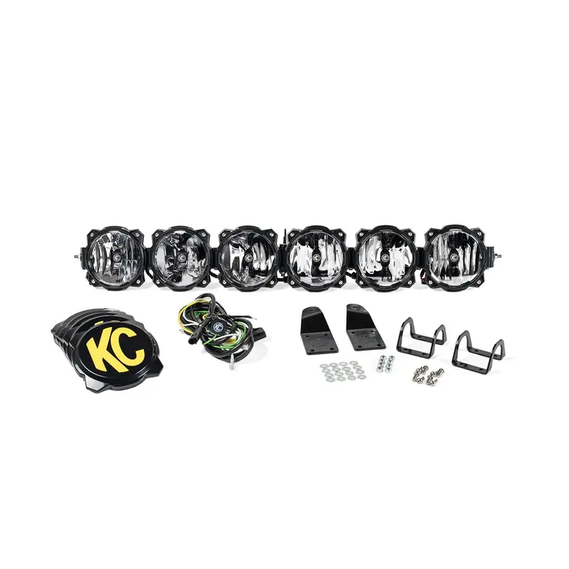 Kc Hilites Pro6 Gravity Led Overhead System – Arctic Cat Wildcat 6-Light Roof Mount 1