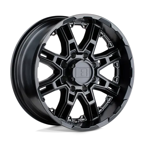 Level 8 2210Lst-35127M78 Forged Alloy Wheel – 22X10 Inch, 5X5.0 Bolt Pattern, Matte Black Finish, -23Mm Offset 1