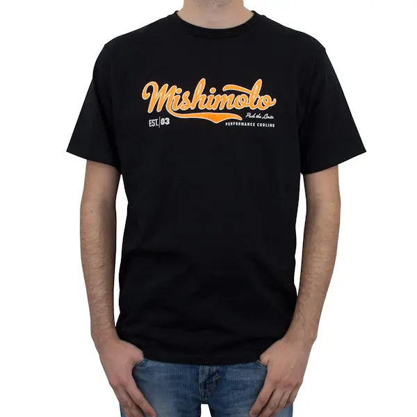 Mishimoto Mmapl-Script-Bk2Xl Athletic Script T-Shirt – Men’S Black, Xl 1