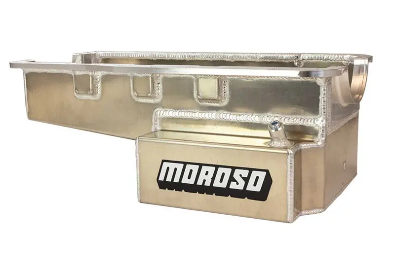 Moroso 20537 Aluminum Front-Sump Oil Pan For Ford Small-Block 289/302 Engines 1