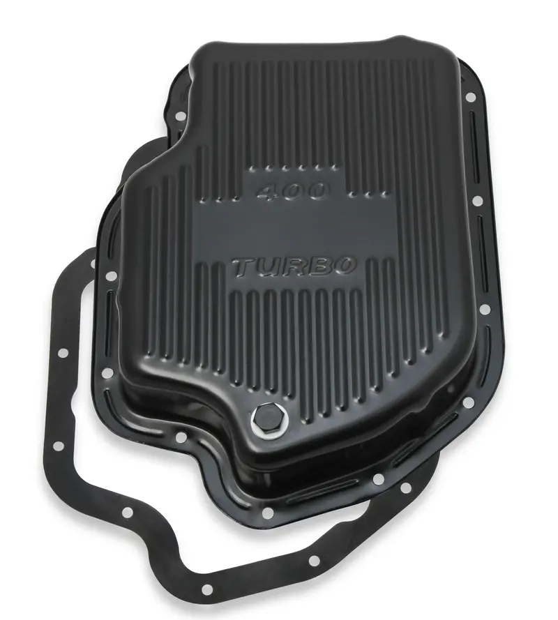 Mr. Gasket High-Capacity Transmission Pan – Aluminum, Fits Gm Th350/Th400 (9786Bmrg) 1