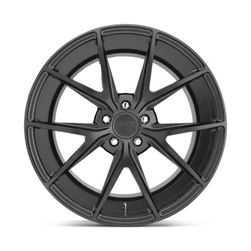 Niche M117220565+40 22X10.5 Inch Matte Black Alloy Wheel — 5X4.5 Bolt Circle, +40Mm Offset 1