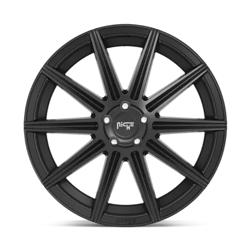 Niche M242 20X9 Inch Wheel – 5X112 Bolt Pattern, Matte Black Finish, +27Mm Offset 1