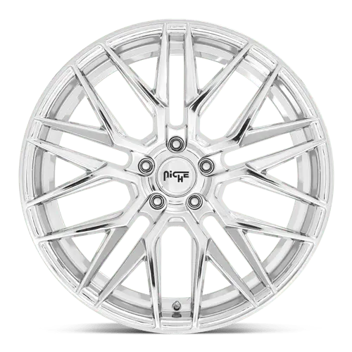 Niche M249229090+15 Chrome Alloy Wheel – 22X9 Inch, 5X115 Bolt Pattern, 15Mm Offset 2