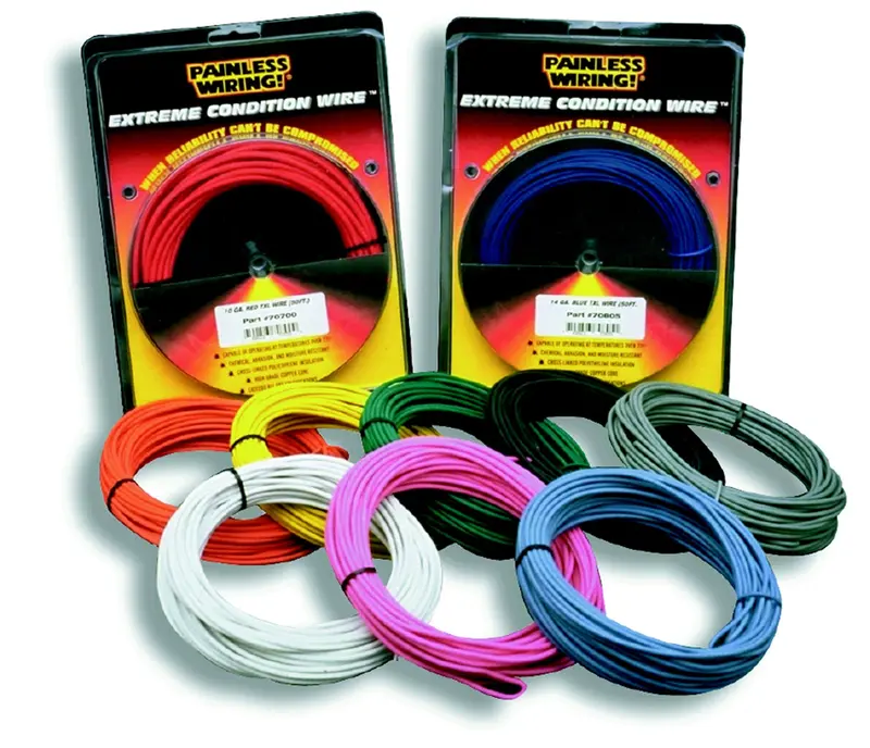 Painless Wiring 70861 – 18 Awg Txl Insulated Wire (50 Ft, Brown) 1